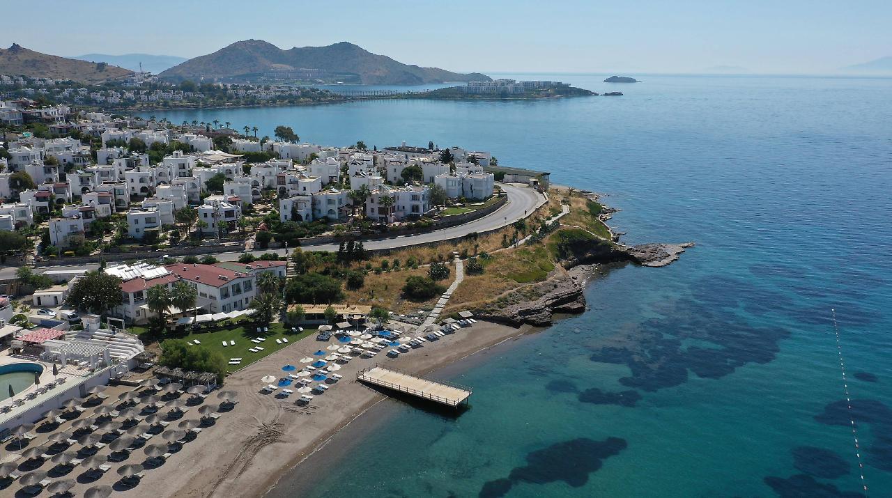 Eles Otel Akyarlar Exterior foto